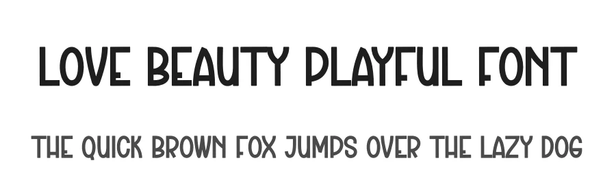 Love Beauty Playful Font by creativeletter — Script Handwritten Font