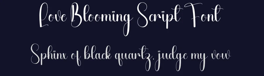 Love Blooming Script Font by andikastudio — Script Handwritten Font — thumbnail 2