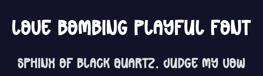 Love Bombing Playful Font by creativeletter — Script Handwritten Font — thumbnail 2