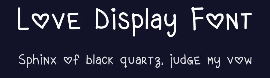 Love Display Font by Vitalii — Script Handwritten Font — thumbnail 2