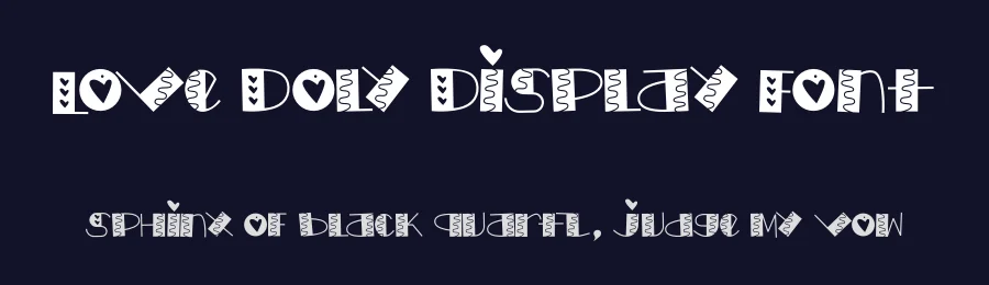 Love Doly Display Font by letterenastudios — Display Font — thumbnail 2