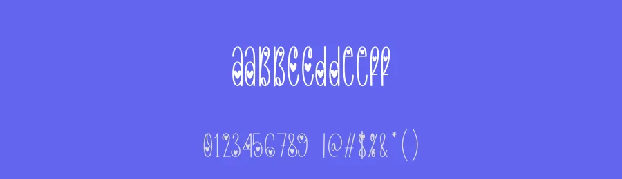 Love February Display Font by creativeletter — Display Font — thumbnail 3