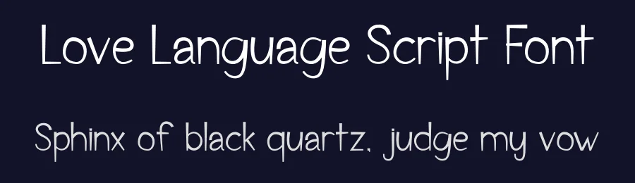 Love Language Script Font by imamfathoni0 — Script Handwritten Font — thumbnail 2