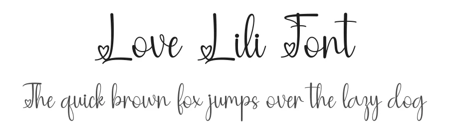 Love Lili Font by DN Creative — Script Handwritten Font