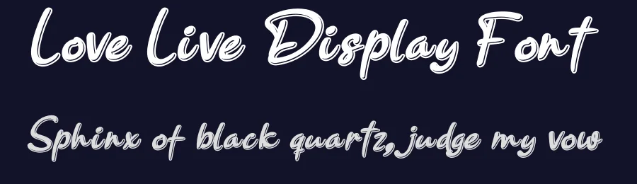 Love Live Display Font by andikastudio — Script Handwritten Font — thumbnail 2
