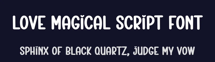 Love Magical Script Font by creativeletter — Display Font — thumbnail 2