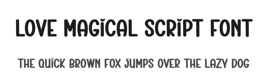 Love Magical Script Font by creativeletter — Display Font