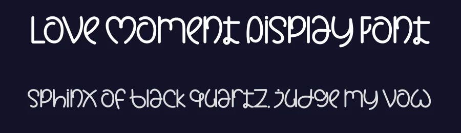 Love Moment Display Font by inermediaSTUDIO — Display Font — thumbnail 2