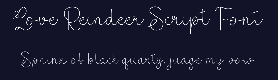 Love Reindeer Script Font by andikastudio — Script Handwritten Font — thumbnail 2