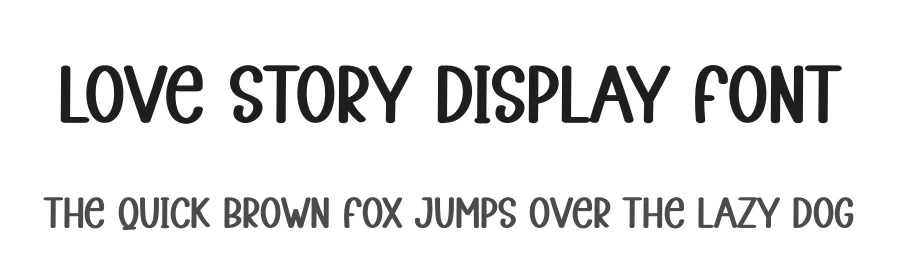Love Story Display Font by andikastudio — Display Font