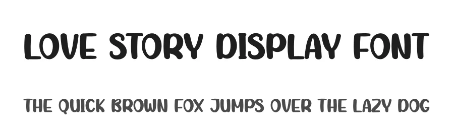 Love Story Display Font by andikastudio — Display Font