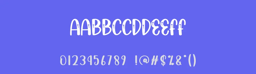 Love Story Display Font by andikastudio — Display Font — thumbnail 3