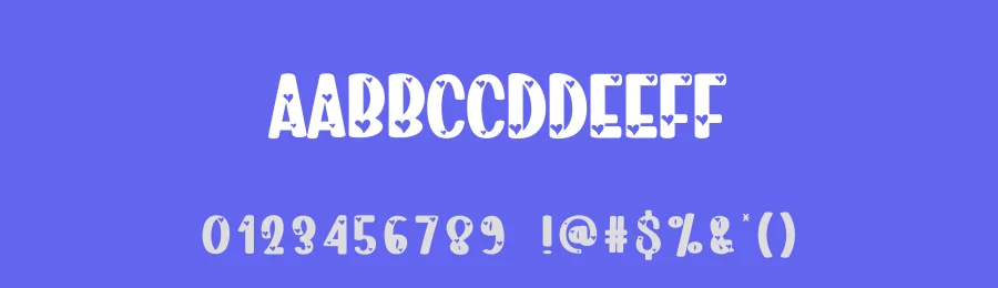 Love Story Display Font by creativeletter — Display Font — thumbnail 3