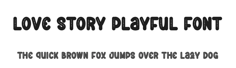 Love Story Playful Font by andikastudio — Display Font