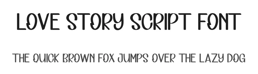 Love Story Script Font by inermediaSTUDIO — Display Font