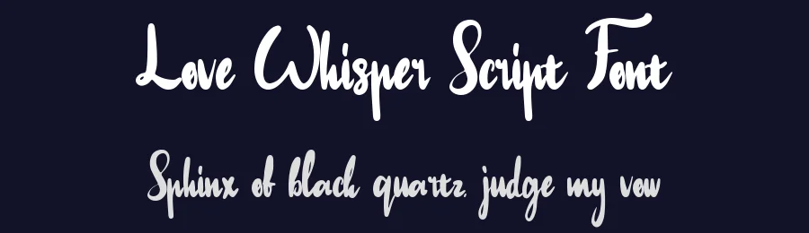 Love Whisper Script Font by Heloyud — Script Handwritten Font — thumbnail 2