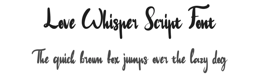 Love Whisper Script Font by Heloyud — Script Handwritten Font