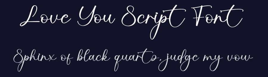 Love You Script Font by creativeletter — Script Handwritten Font — thumbnail 2