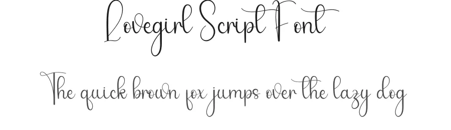 Lovegirl Script Font by andikastudio — Script Handwritten Font