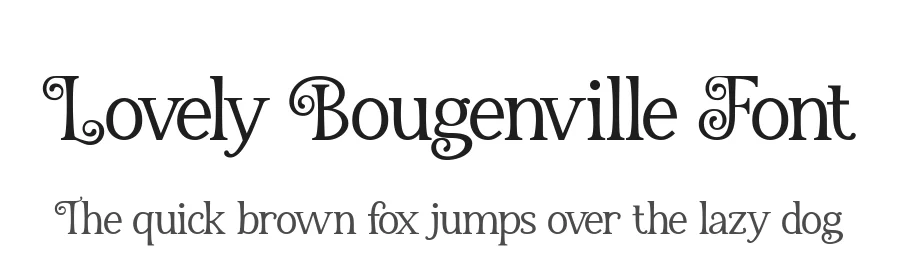 Lovely Bougenville Font by Dreamink Studio — Script Handwritten Font