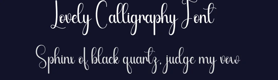 Lovely Calligraphy Font by andikastudio — Script Handwritten Font — thumbnail 2