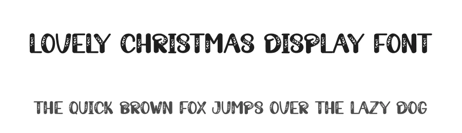 Lovely Christmas Display Font by andikastudio — Display Font