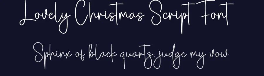Lovely Christmas Script Font by creativeletter — Script Handwritten Font — thumbnail 2