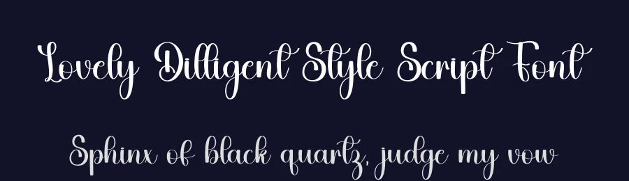 Lovely Dilligent Style Script Font by freshtypeink — Script Handwritten Font — thumbnail 2