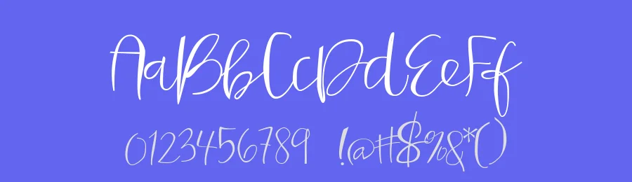 Lovely Fabulous Script Font by Typeface — Script Handwritten Font — thumbnail 3