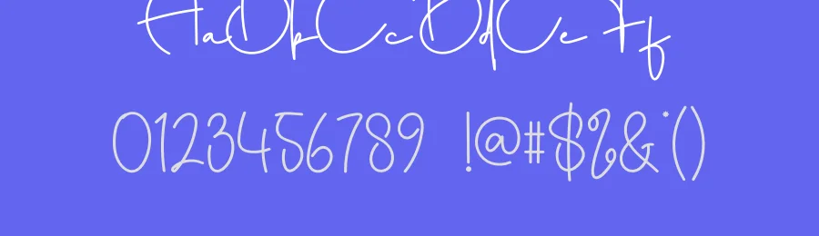 Lovely Family – Neat Handwritten Font by creativeletter — Script Handwritten Font — thumbnail 3