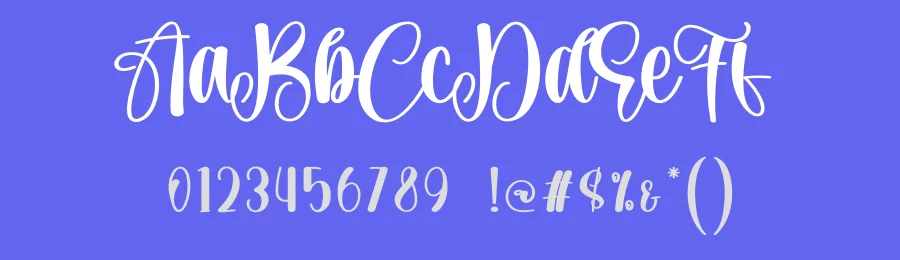Lovely Halloween Script Font by creativeletter — Script Handwritten Font — thumbnail 3
