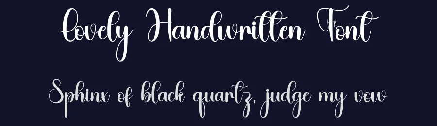Lovely Handwritten Font by inermediaSTUDIO — Script Handwritten Font — thumbnail 2