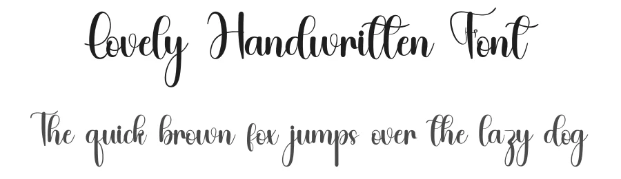 Lovely Handwritten Font by inermediaSTUDIO — Script Handwritten Font