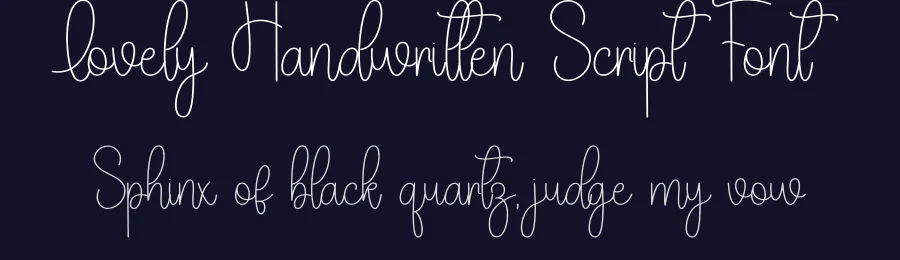 Lovely Handwritten Script Font by inermediaSTUDIO — Script Handwritten Font — thumbnail 2