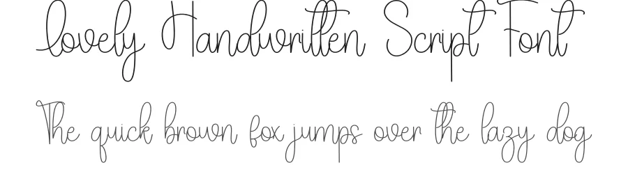 Lovely Handwritten Script Font by inermediaSTUDIO — Script Handwritten Font