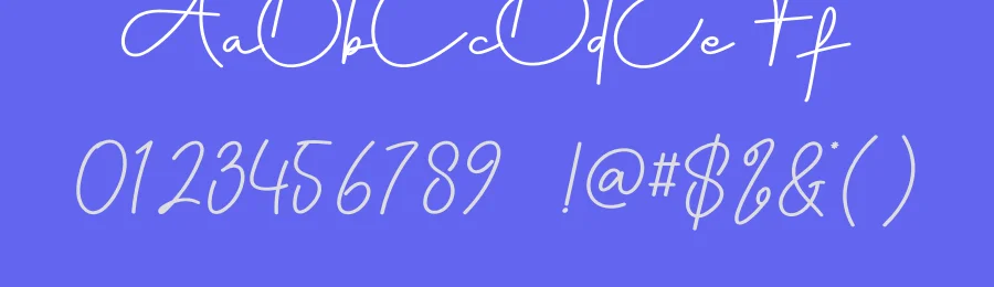 Lovely Laterns – Light Handwritten Font by creativeletter — Script Handwritten Font — thumbnail 3