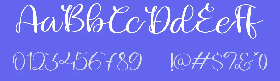 Lovely Melany Font by qwrtype — Script Handwritten Font — thumbnail 3