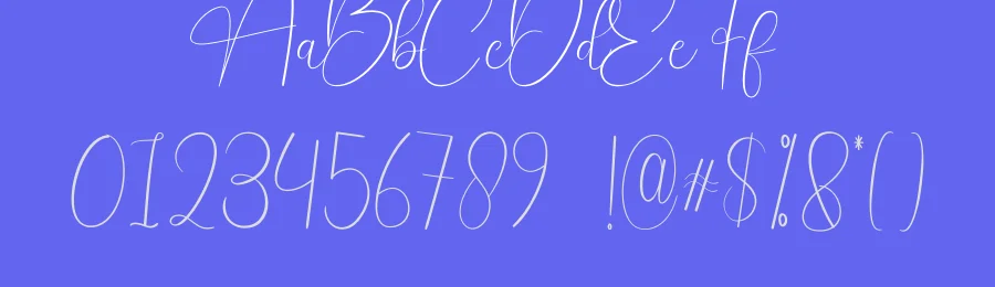 Lovely Romantic Script Font by creativeletter — Script Handwritten Font — thumbnail 3