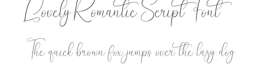 Lovely Romantic Script Font by creativeletter — Script Handwritten Font