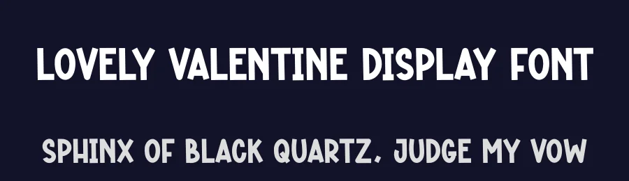 Lovely Valentine Display Font by creativeletter — Script Handwritten Font — thumbnail 2