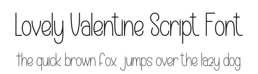 Lovely Valentine Script Font by andikastudio — Display Font
