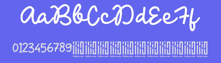 Loven Latte Font by ikiiko type — Script Handwritten Font — thumbnail 3
