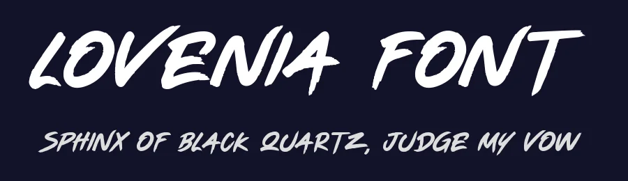 Lovenia Font by UICreative — Script Handwritten Font — thumbnail 2