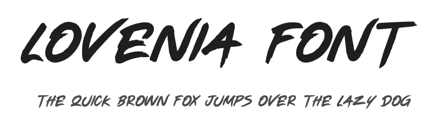 Lovenia Font by UICreative — Script Handwritten Font