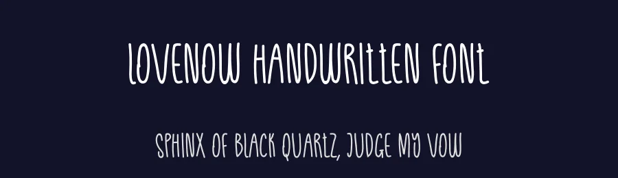 Lovenow Handwritten Font by creativeletter — Display Font — thumbnail 2