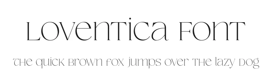 Loventica Font by Second Son Radiance — Serif Font