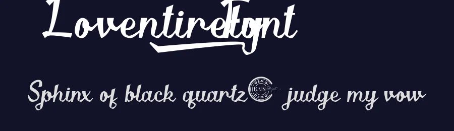 Loventirely Font by RaisProject — Script Handwritten Font — thumbnail 2
