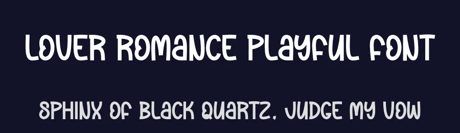 Lover Romance Playful Font by creativeletter — Script Handwritten Font — thumbnail 2