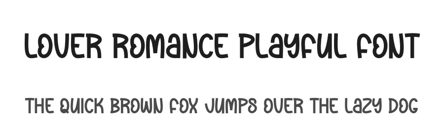 Lover Romance Playful Font by creativeletter — Script Handwritten Font