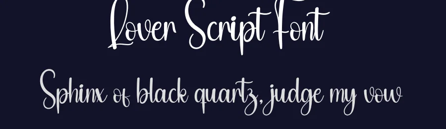 Lover Script Font by andikastudio — Script Handwritten Font — thumbnail 2
